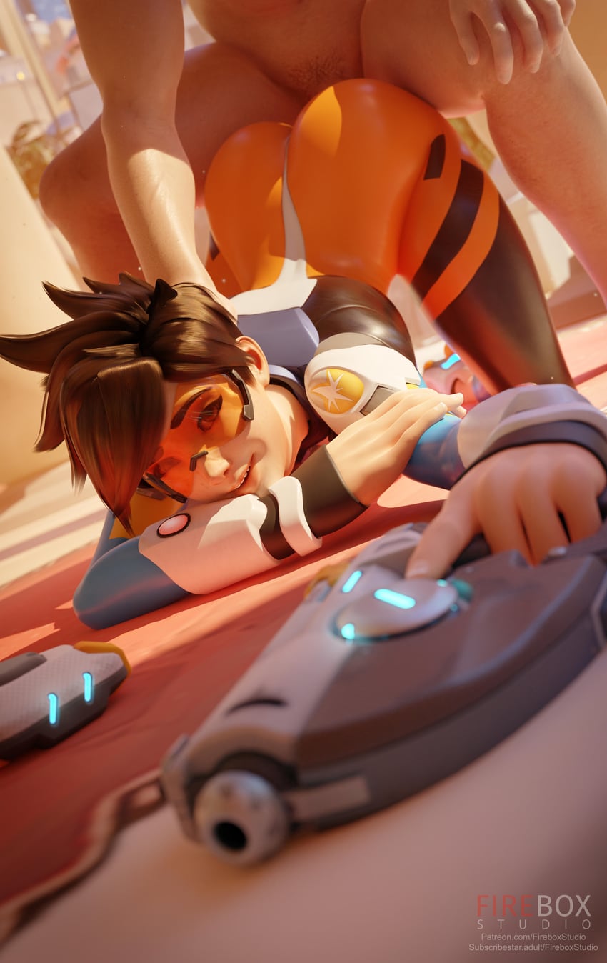 tracer and lena oxton (overwatch)