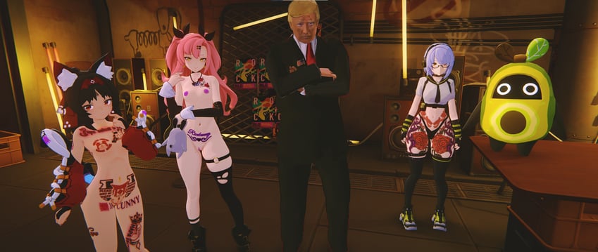 nicole demara, nekomata, and anby demara (zenless zone zero and 1 more)