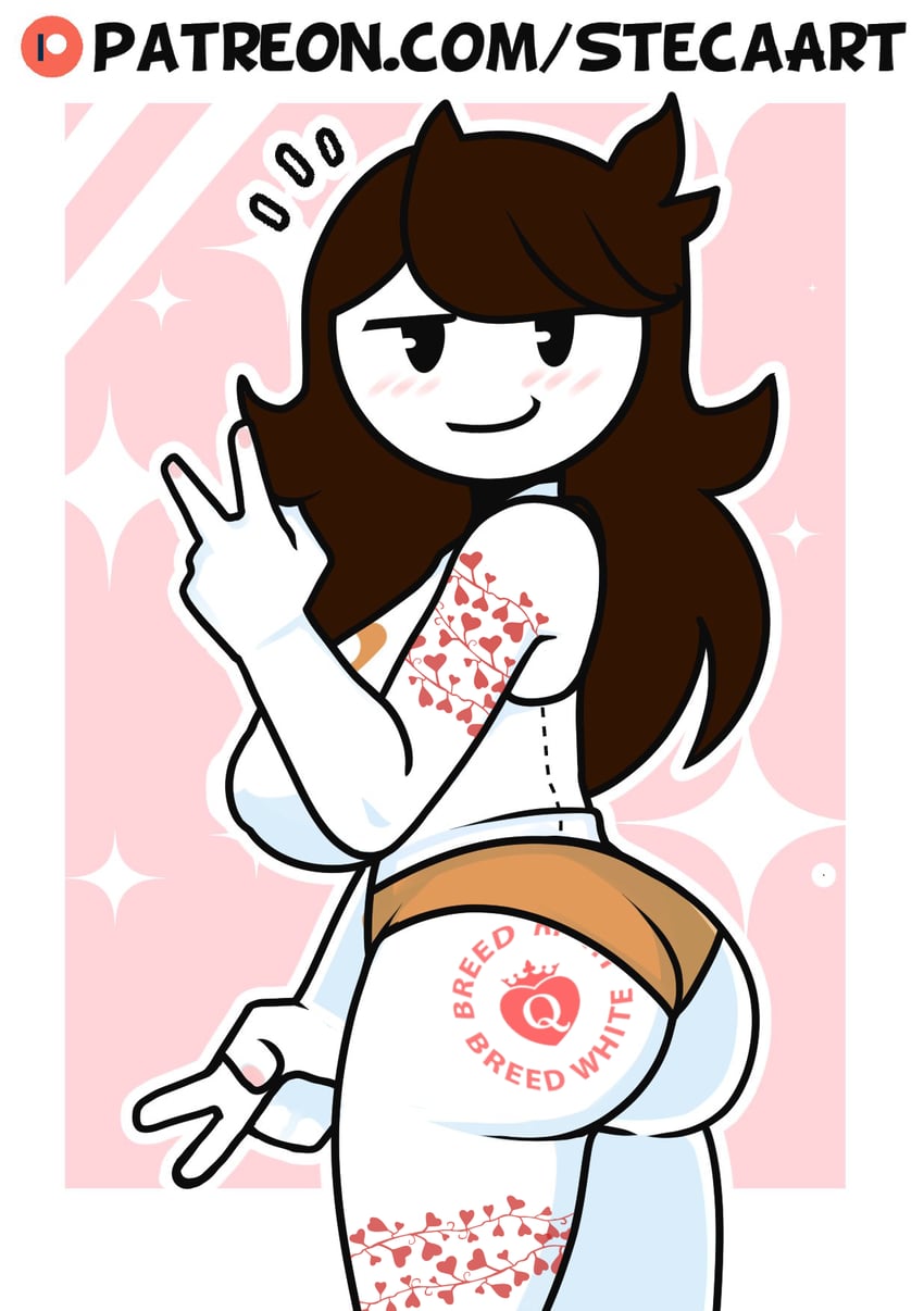jaiden (youtube and 2 more) drawn by steca